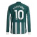 Manchester United Marcus Rashford #10 Bortedrakt 2023-24 Lange ermer